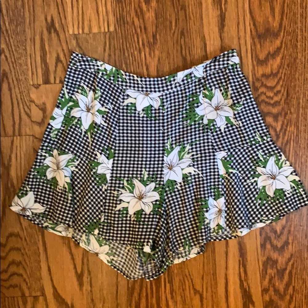 Molly Green Gingham Shorts